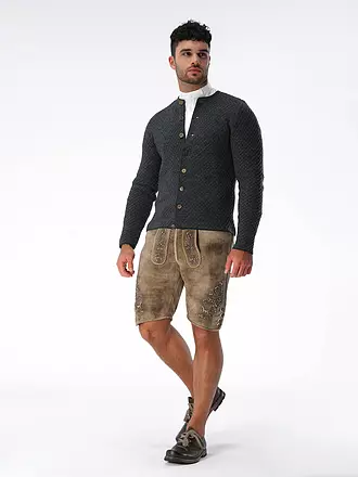 GOTTSEIDANK | Gilet trachten XAVER | grau